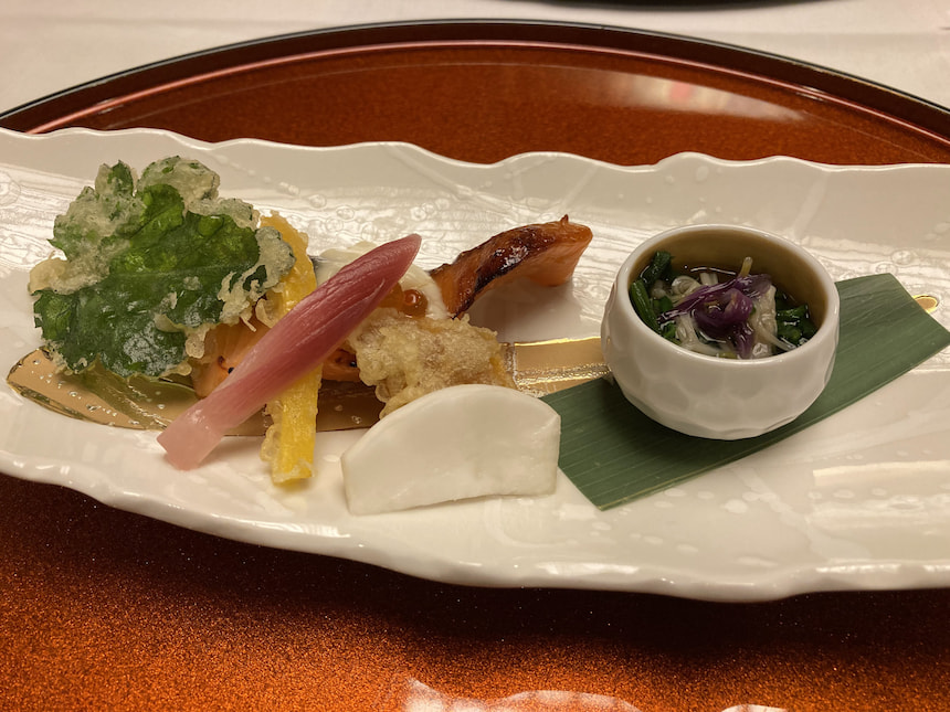 東府やResort＆Spa-Izu　10月の夕食　懐石料理のメニュー