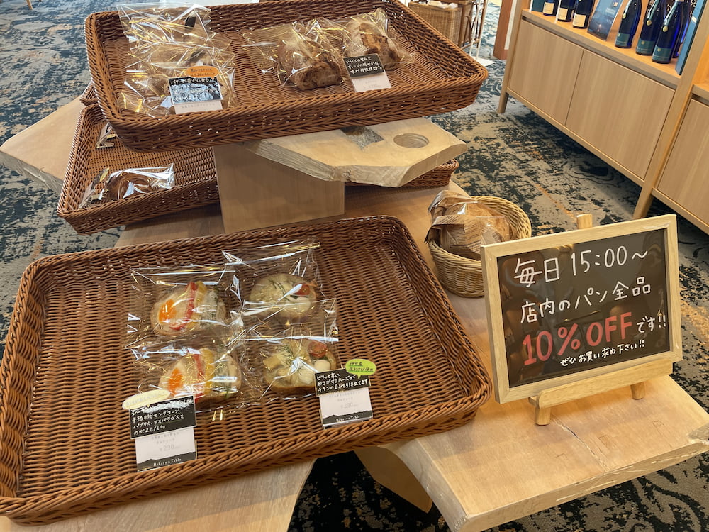 Bakery＆Table Sweets 伊豆　パン